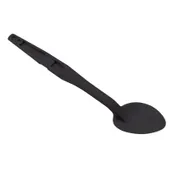 Cambro SPO13110 - 13" Black Poly Serving Spoon, Non-Insulated, -40°F to 300°F, NSF 1 image