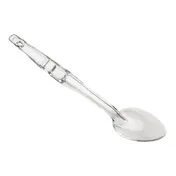 Cambro SPO13CW135 Serving Spoon, 13-14" Clear Polycarbonate, Notched, Hanging Hole, NSF 1 image
