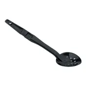 Cambro SPOP13CW110 - 13" Perforated Deli Spoon, Black Plastic, Dishwasher Safe, NSF 1 image