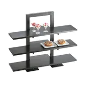 Cal-Mil 1464-13 Riser Frame Only, 18.25"W X 11"D X 25"H, 3-Tier, Rectangular 1 image
