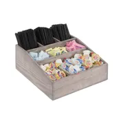 Cal-Mil 1714-110 Aspen Condiment Holder, 12" X 12" X 5.5"H (9) Section 2 image
