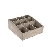Cal-Mil 1714-110 Aspen Condiment Holder, 12" X 12" X 5.5"H (9) Section 1 image
