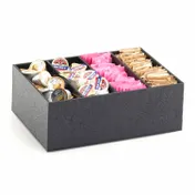 Cal-Mil 2040 Classic Condiment Organizer, 11-7/8"W X 8-3/8"D X 4.25"H (4) Compartment, Adjustable Dividers 1 image