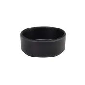 Cal-Mil 22027-13 Hudson Ramekin, 6 Oz., 4 Dia. X 1.5 H, Round, Stackable, Melamine, Black 1 image