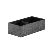 Cal-Mil 22038-59-13 To-Go-Station Condiment Holder, 9.5"W X 4.75"D X 3.25"H, Small, Fits (2) Cup Holders 1 image