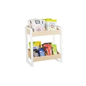 Cal-Mil 22357-15 Blonde Merchandiser, 16" X 9" X 18", 2-Tier, 8-Compartment 1 image