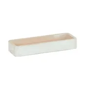 Cal-Mil 22384-3-113 Jar Display, 5"W X 12.75"D X 4.5"H (3) Glass Jars, Rectangular 1 image