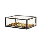 Cal-Mil 23764-1-13 Onyx Case, 1-Tier, Knockdown, 30"D X 24"D X 11"H 1 image