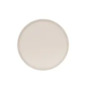Cal-Mil 24105-8-13103 Sophie Plate, 8" Diameter x 0.5" Height, Two Tone Round Flat Melamine Plate 2 image