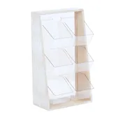 Cal-Mil 3569-6-113 Condiment Holder, 6.5"W X 12"D X 20.5"H, 6 Sections, Removable Compartments 1 image
