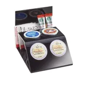 Cal-Mil 3579-13 K-Cup Holder And Organizer, 5"W X 6.75"D X 5"H, Accommodates (4) K-Cups, Space For Packet Organization 1 image