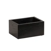 Cal-Mil 3829-87 Syrup Caddy, 7.25"W X 5.25"D X 11"H, Includes (6) Bottles, Cinderwood 1 image