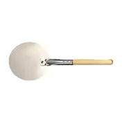 American Metalcraft 17080 Pizza Peel - 8" Aluminum Blade, 20" Wood Handle, 8" Diameter 1 image