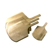 American Metalcraft 2414 Pizza Peel - 14" X 15" Wood Blade, 24" Overall Length, Wooden Handle 1 image