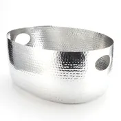 American Metalcraft ATHS14 Beverage Tub, 16.25 Qt 3-4 Gal, 19" L x 14" W x 8.25" H Aluminum Silver 1 image