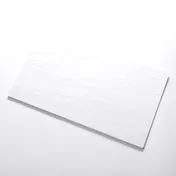 American Metalcraft FSLW21 Serving Platter, 21.5" L x 13" W x 0.25" H Rectangular Melamine White Faux Slate 1 image