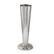 American Metalcraft HMWBSTND Wine Bucket Stand 6-1/8" Dia x 23-3/4" Hammered Stainless Steel Silver 1 image