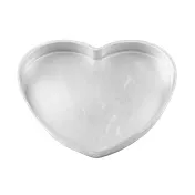American Metalcraft HPP16 Heart-Shaped Pizza Pan, 16", 1-1/2" Deep, Aluminum, Hand-Wash 1 image