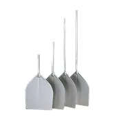 American Metalcraft ITP1938 Rectangular Pizza Peel 19-1/2" x 21" Blade/Handle Aluminum 62" 1 image
