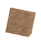 American Metalcraft PPRC76 Fry Paper Basket Liner, 7" x 6" Grease-Resistant Newsprint, FDA Approved - 250/Pack 1 image