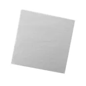American Metalcraft PPRW1616 Basket Liner, 16" x 16" Square Fry Paper, White, Paper Material - 1000/Pack 1 image