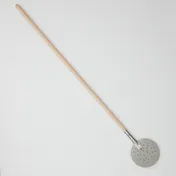 American Metalcraft PPSS849 Pizza Peel, 57.75" Perforated Stainless Steel Blade, Wood Handle 1 image