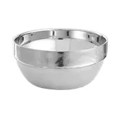 American Metalcraft SDWB40 - 4" x 2" DW Stainless Steel Bowl, 1 Quart, Satin, Stackable 1 image