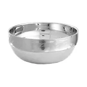 American Metalcraft SDWB45 Double-Wall Serving Bowl, 4-Inch, 1-Quart Stainless Steel, Stackable 1 image