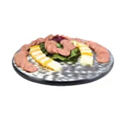 Lakeside 2429 Display Tray, 22" Diameter, Rimless Stainless Steel, Vinyl Edges, RubberFeet, USA Made 1 image