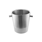 American Metalcraft SDWC7 Champagne Bucket, 7" Dia x 7" H, Double-Wall Steel, 1-Bottle Capacity 1 image