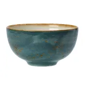Steelite 11300242 Mandarin Bowl - 5" Round Ceramic Craft, Blue, 16 oz, Oven Safe to 530°F - 1 Dozen 1 image