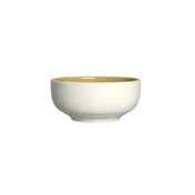Steelite 12160481 - 16.5 oz Round China Bowl, Dia 5.25" x H 2.25", Vitrified, Amari Dijon - 1 Dozen 1 image