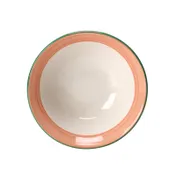 Steelite 15320126 - Oatmeal Bowl, 16 oz (6.5" x 2.0"), Round Pink Ceramic Oven Safe to 530°F - 36/Case 1 image