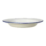 Steelite 17100215 - 12.75 Oz Soup Plate, 8.5" x 1.25" Round Blue China, Oven Safe 530°F - 24/Case 2 image