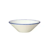 Steelite 17100598 Bowl - 5.5" x .875" (11.5 Oz), General Blue Dapple China - 24/Case 1 image