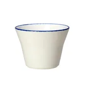Steelite 1710X0009 - Round Bowl, 15 Oz, 4.5" x 3.25" Dapple Blue, Oven Safe To 530°F - 1 Dozen 1 image