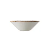 Steelite 17140596 Essence Bowl - 8" Round Brown Dapple China, 30 oz Oven Safe 530°F/275°C - 24/Case 1 image