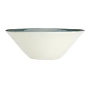 Steelite 17780597 - 19-oz Jade Round Ceramic Bowl, 6.5" x 2.3", Vitrified, Oven Safe 530°F, - 1 Dozen 1 image