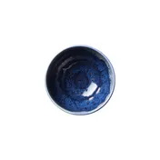 Steelite 17820480 - 12 Oz Ceramic Bowl 4.5" X 2.0" Aurora Vesuvius Lapis Finish, China - 1 Dozen 1 image