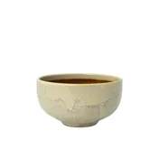 Steelite 17840480 - 12 Oz Round Ceramic Bowl, 4.5" x 2" Amber Vesuvius Finish, General Use - 1 Dozen 2 image