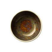 Steelite 17840628 - 16 oz Round Amber China Bowl, 4.5" Diameter, Ceramic, General Use - 1 Dozen 1 image