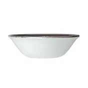 Steelite 17900126 - 16 Oz Granite Oatmeal Bowl, 6.5" x 2.0" Round Ceramic, Revolution Edge - 1 Dozen 1 image