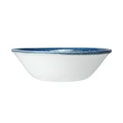 Steelite 17920126 Oatmeal Bowl, 16 Oz (6.5" x 2.0"), Round Bluestone Ceramic Edge - 1 Dozen 1 image