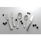 Steelite 5315S063 Soup Ladle, 11-3/4" Long One-Piece 18/10 Stainless Steel WNK Zen Finish - 1 Dozen 2 image