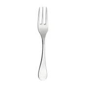 Steelite 5374S025 Oyster Cocktail Fork, 6" 3-Prong, 18/10 Stainless Steel, WNK Finish - 1 Dozen 1 image
