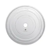 Steelite 5379PC901 Plate Cover, Round 10.0" X 2.75" Clear Polycarbonate, Plastic - 1 Dozen 1 image