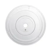 Steelite 5379PC902 Plate Cover, 10.5" x 2.75" Round Polycarbonate Cloche, Clear Plastic - 1 Dozen 1 image