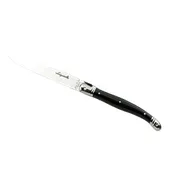 Steelite 5392S077 - 9" Steak Knife, 1.5 mm, Black Curved Handle, 13/0 Steel, 8-9", - 6/Pack 1 image