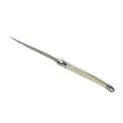 Steelite 5393S057 - 9" Serrated Steak Knife, 1.2 mm 13/0 Blade, Ivory Handle, Stamped, 8-9" - 6/Pack 2 image