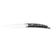 Steelite 5395S058 - Forged 5" Steak Knife, 9.375" Length, Wood Handle, 13/0 Steel Blade - 1 Dozen 1 image